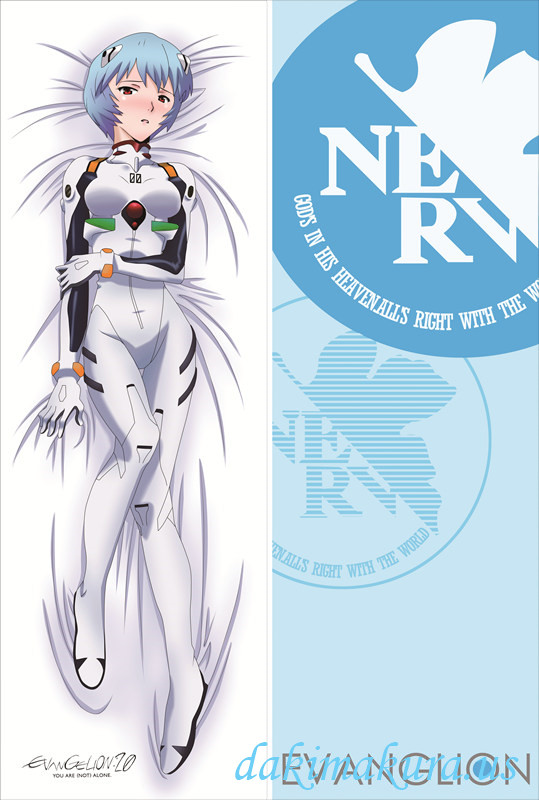 Neon Genesis Evangelion - Rei Ayanami Anime Dakimakura Japanese Hugging Body Pillow Cover